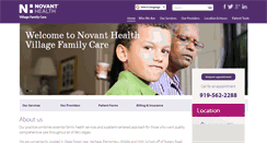 Desktop Screenshot of nhvillagefamilycare.org