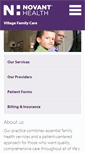 Mobile Screenshot of nhvillagefamilycare.org